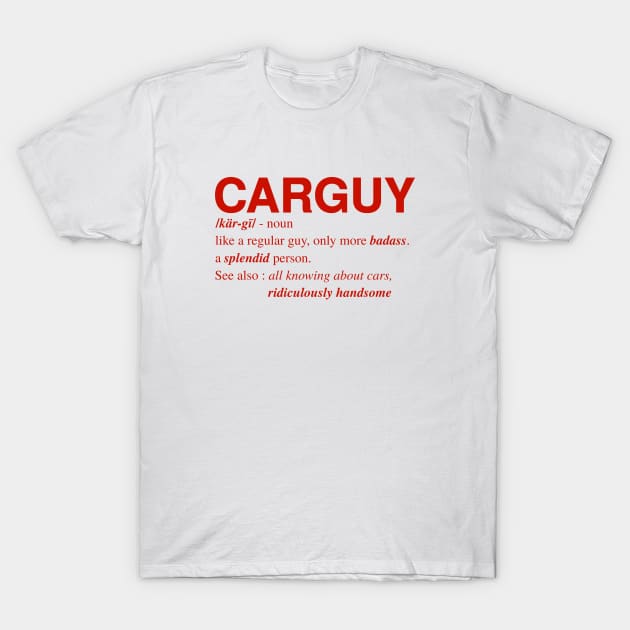 Car-Guy T-Shirt by Riel